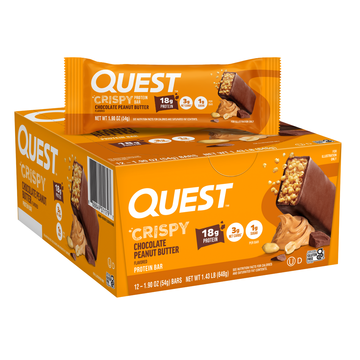 chocolate-peanut-butter-crispy-hero-protein-bars-v6 400095_QN_USA_Pkg_Crispy_ProteinBar_CPB_12ctCarton_3D_Composite_Force.png