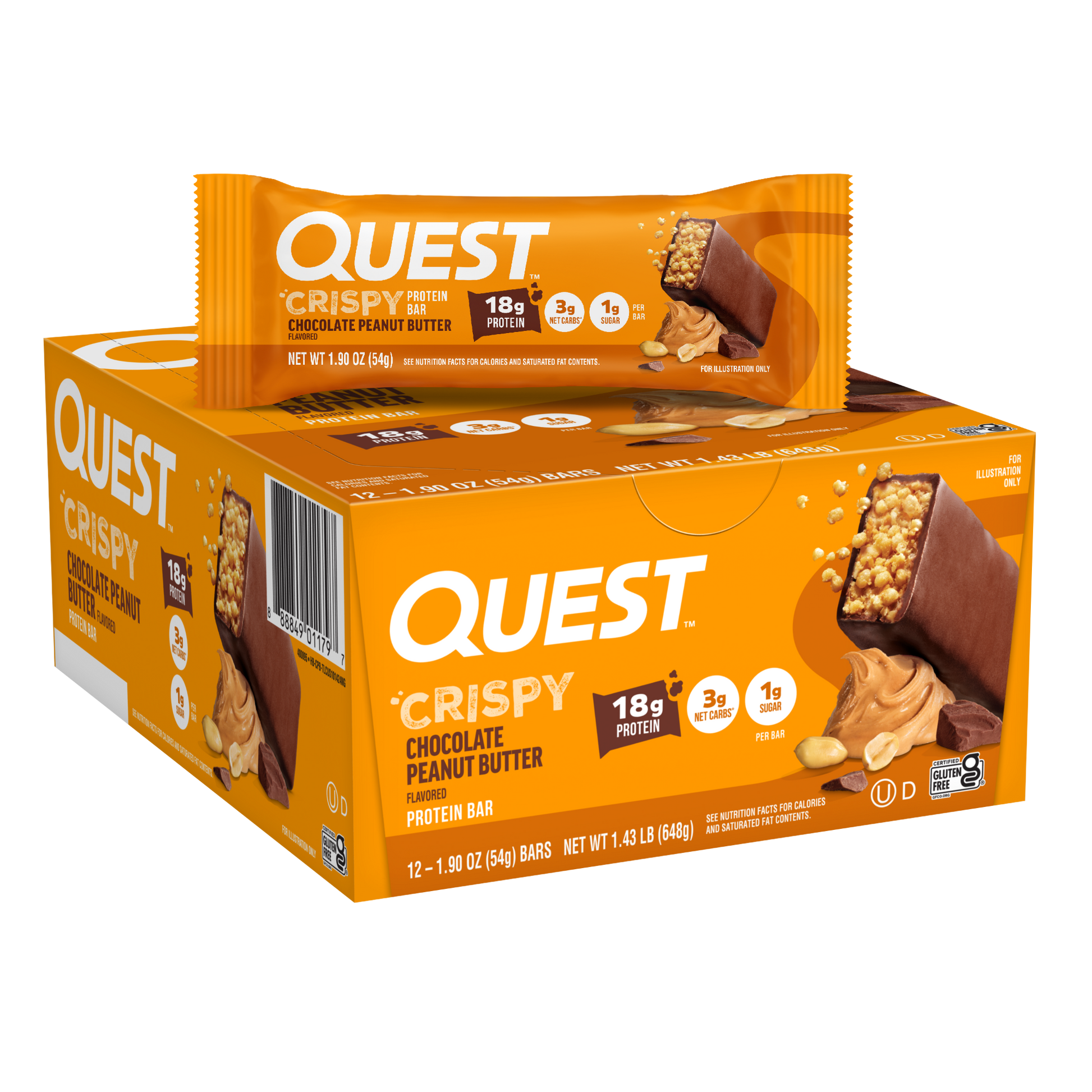 chocolate-peanut-butter-crispy-hero-protein-bars-v6 400095_QN_USA_Pkg_Crispy_ProteinBar_CPB_12ctCarton_3D_Composite_Force.png